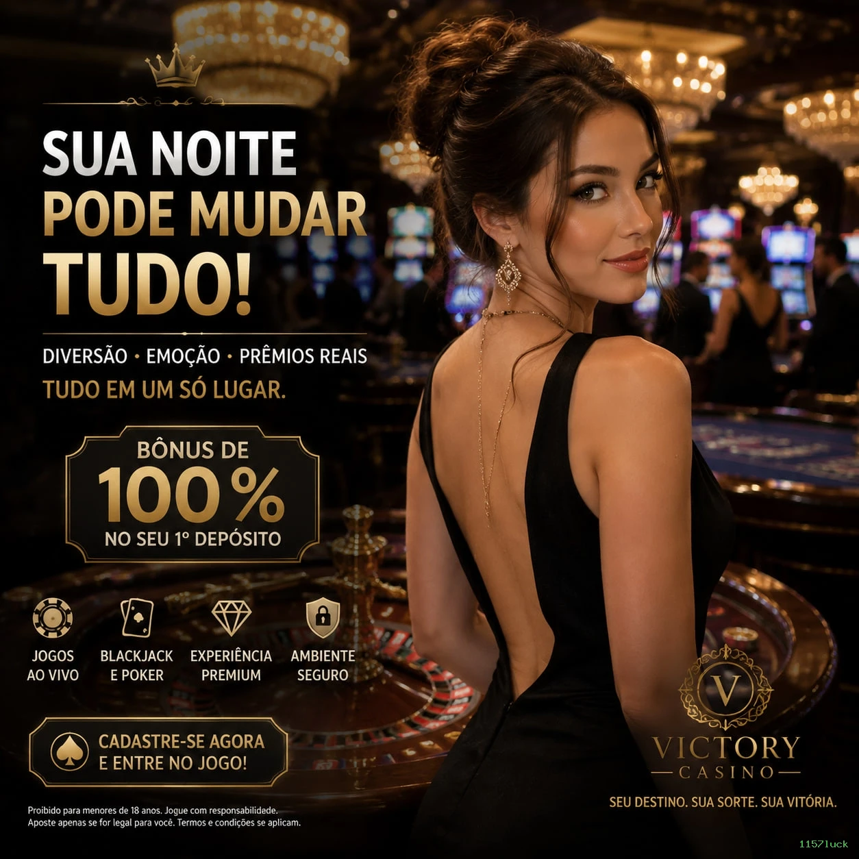 Interface do cassino ao vivo
